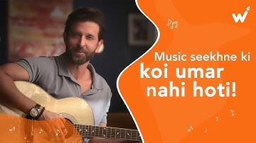 When Hrithik Roshan picks up the guitar! | #PickItUp with WhiteHat Jr