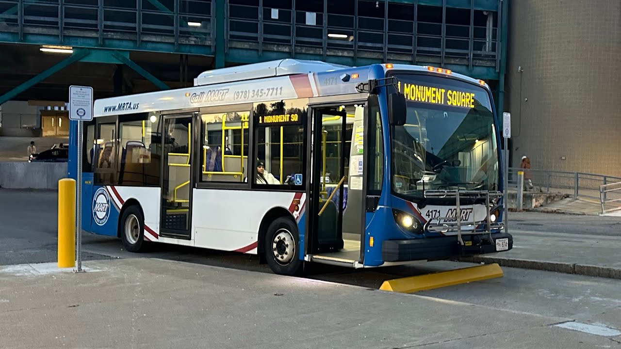 MART 2019 Alexander Dennis Enviro 200 #4171 Ride on route 1