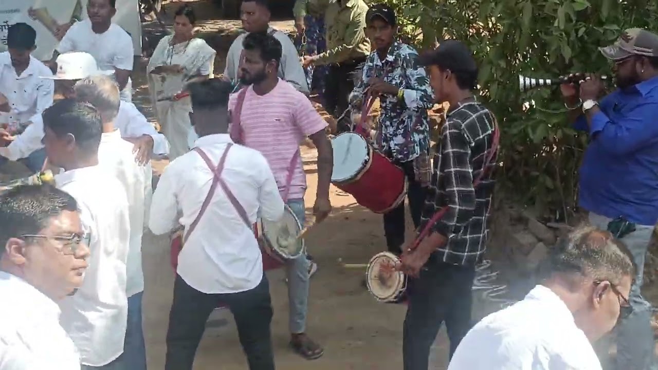 संदीप खालुबाजा सवाद🥁🎺+लेझीम पथक कोळोसे 💙🇪🇺 भिमजयंती 2024