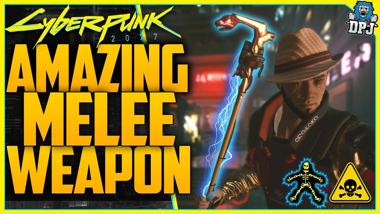 Cyberpunk 2077 CRAZY MELEE Weapon The COTTONMOUTH How To Get