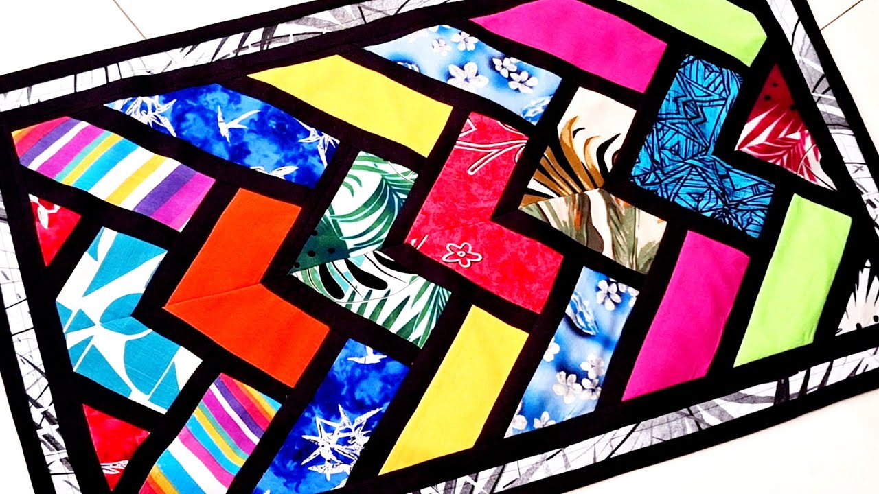 Tapete de Retalhos /transformando retalhos em Artes