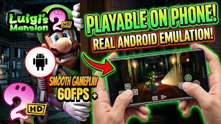 How To Play Luigi's Mansion 2 HD on Android! ( full Setup Guide )