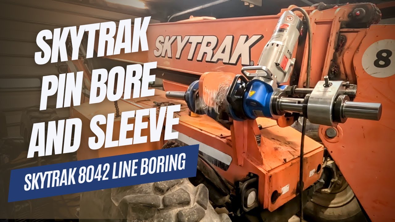 Skytrak Pin Bore and Sleeve - YouTube