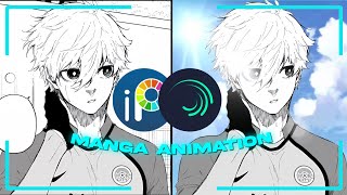 SIMPLE MANGA ANIMATION [ IBIS PAINT + ALIGHT MOTION ]