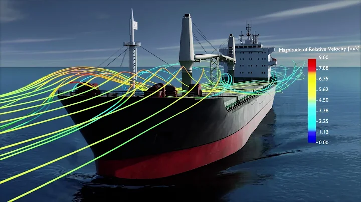 NUMECA - Full-scale self-propulsion simulation performed with FINE™/Marine