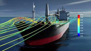 NUMECA - Full-scale self-propulsion simulation performed with FINE™/Marine