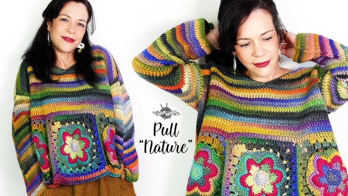 Concours! Pull Violeta toutes tailles Lidia Crochet Tricot 