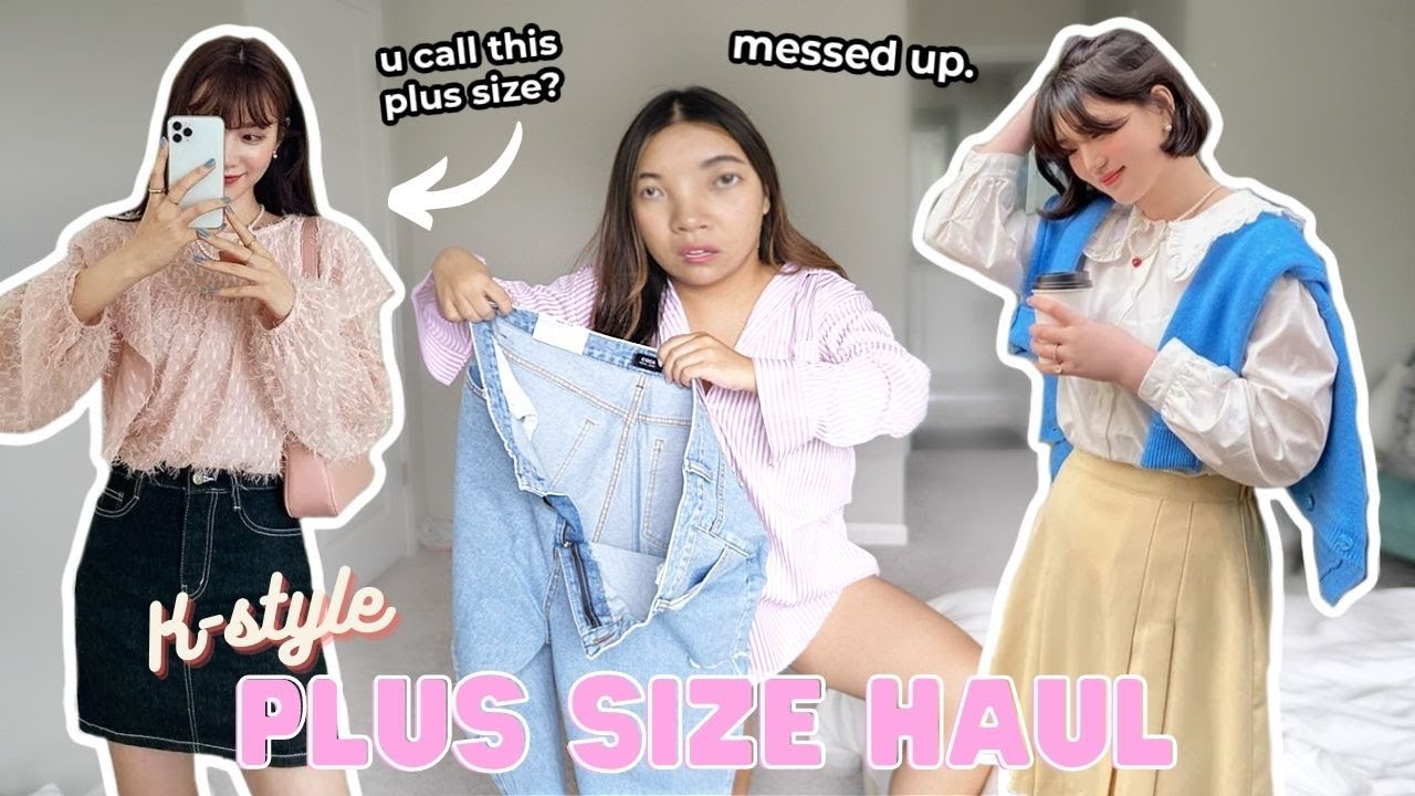i try *KOREAN PLUS SIZE* clothes and ya'll hate me for it - YouTube