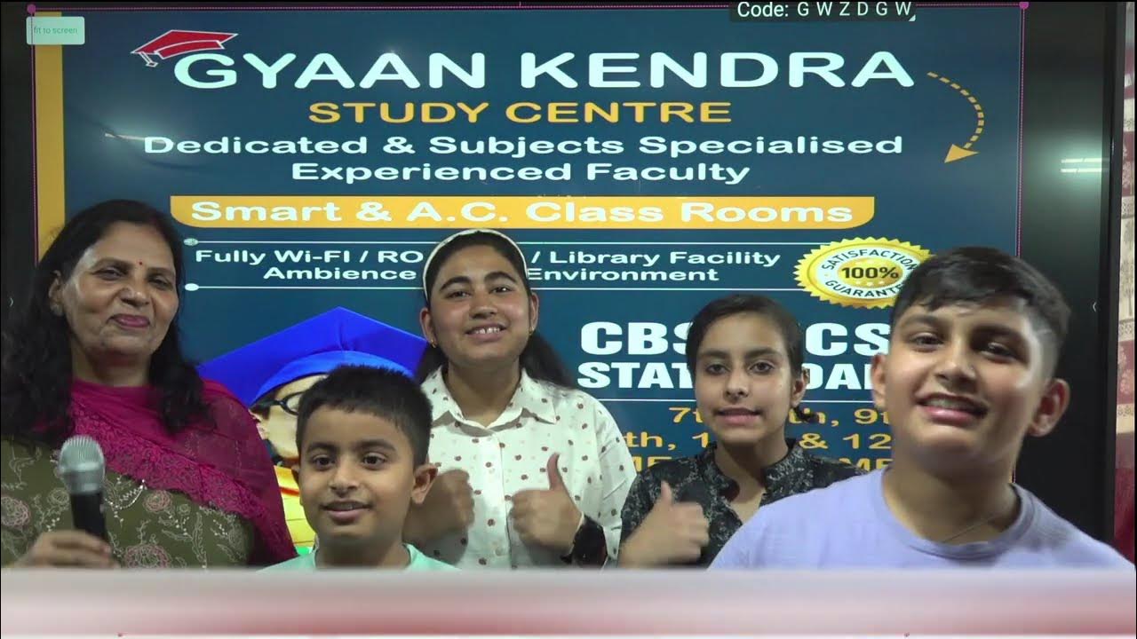 Student's Interaction of Gyaan Kendra By Mrs. Divya Rai Student's