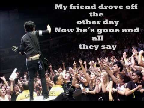 Green Day-J.A.R (live) Lyrics