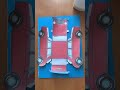 Kağızdan maşın oyuncaq əl işi ( how to make handmade paper car )