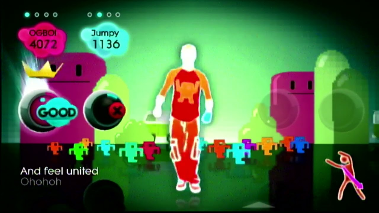 Just Dance 2 Move Your Feet 5 Stars