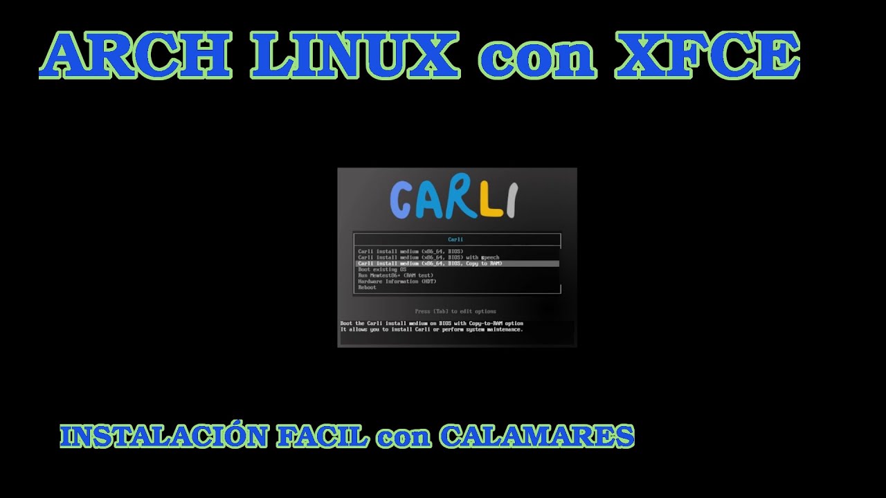 CARLI.. CUSTOMIZED ARCH LINUX ISO. .Carli forma parte de la fase 8 de ...
