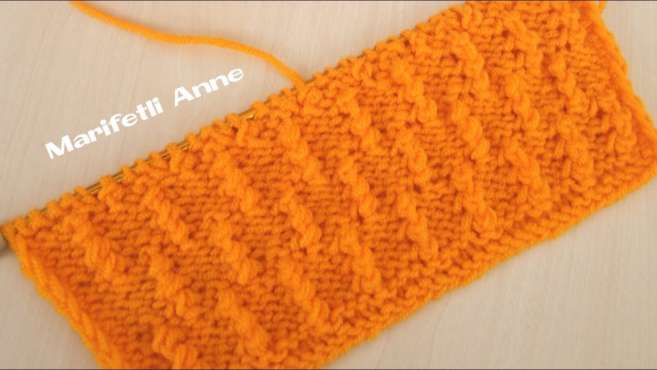 Elma Kurdu Örgü Modeli / Knitting Pattern - YouTube