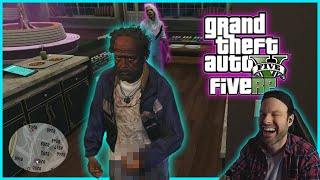 Harassing women as a homeless guy in GTA RP
