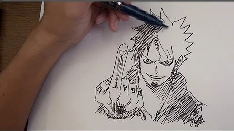 ワンピース書き方ロー