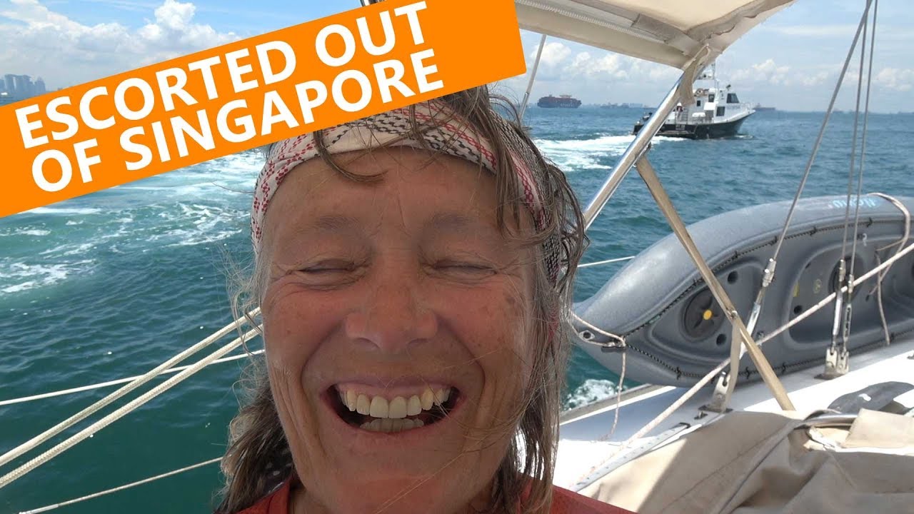 SAILING THE SINGAPORE STRAIT!  Ep 80