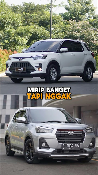 READY! 🚙✨ Kembar rasa beda gaya! Toyota Raize G CVT dan Daihatsu Rocky X ADS