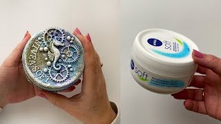The idea of ​​decorating a jar of Nivea Soft cream screenshot 5