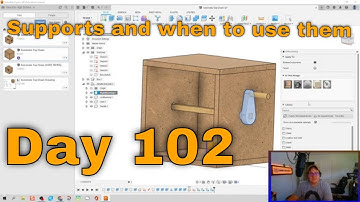 Top-Down Automata (pt 2) - Handle & Axle - Day 102 of 100 Autodesk Fusion 360 Journey