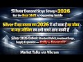 Silver 2026 Outlook: स्थिर मांग, गहरा Structural Deficit, 147% Rally के बाद क्या बदला? Price Shift