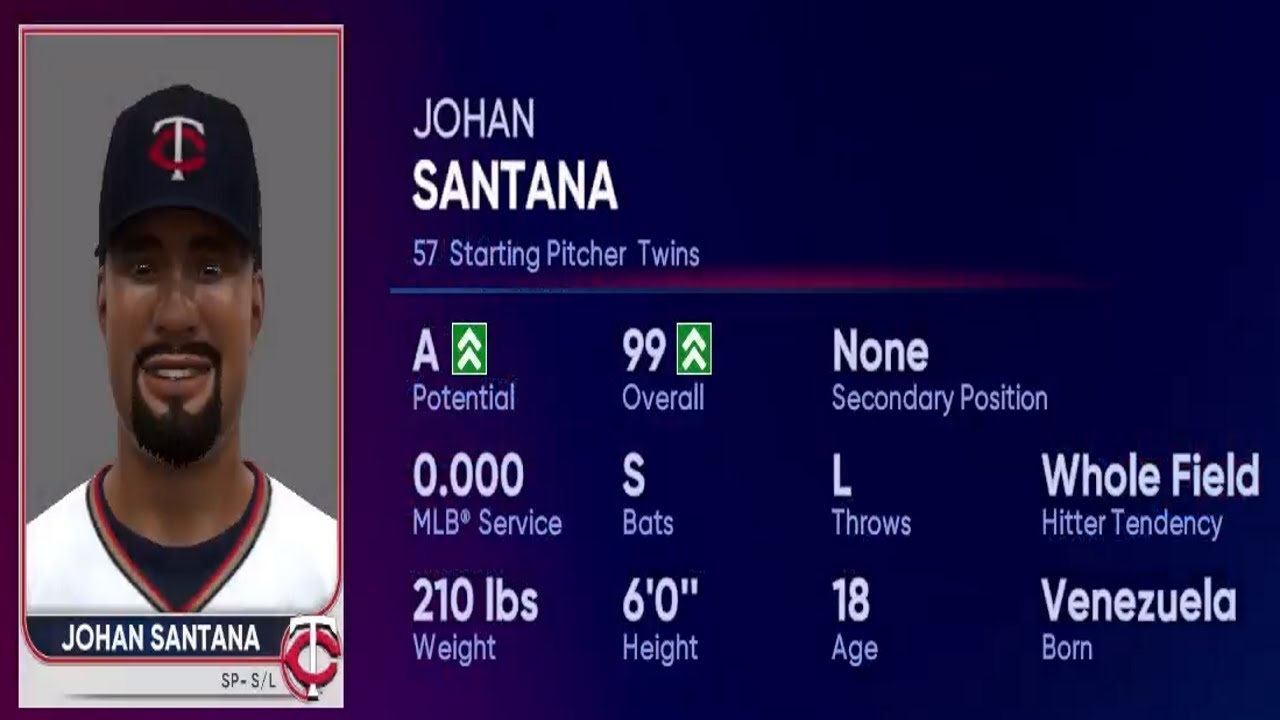 How To Create Johan Santana MLB The Show 22 