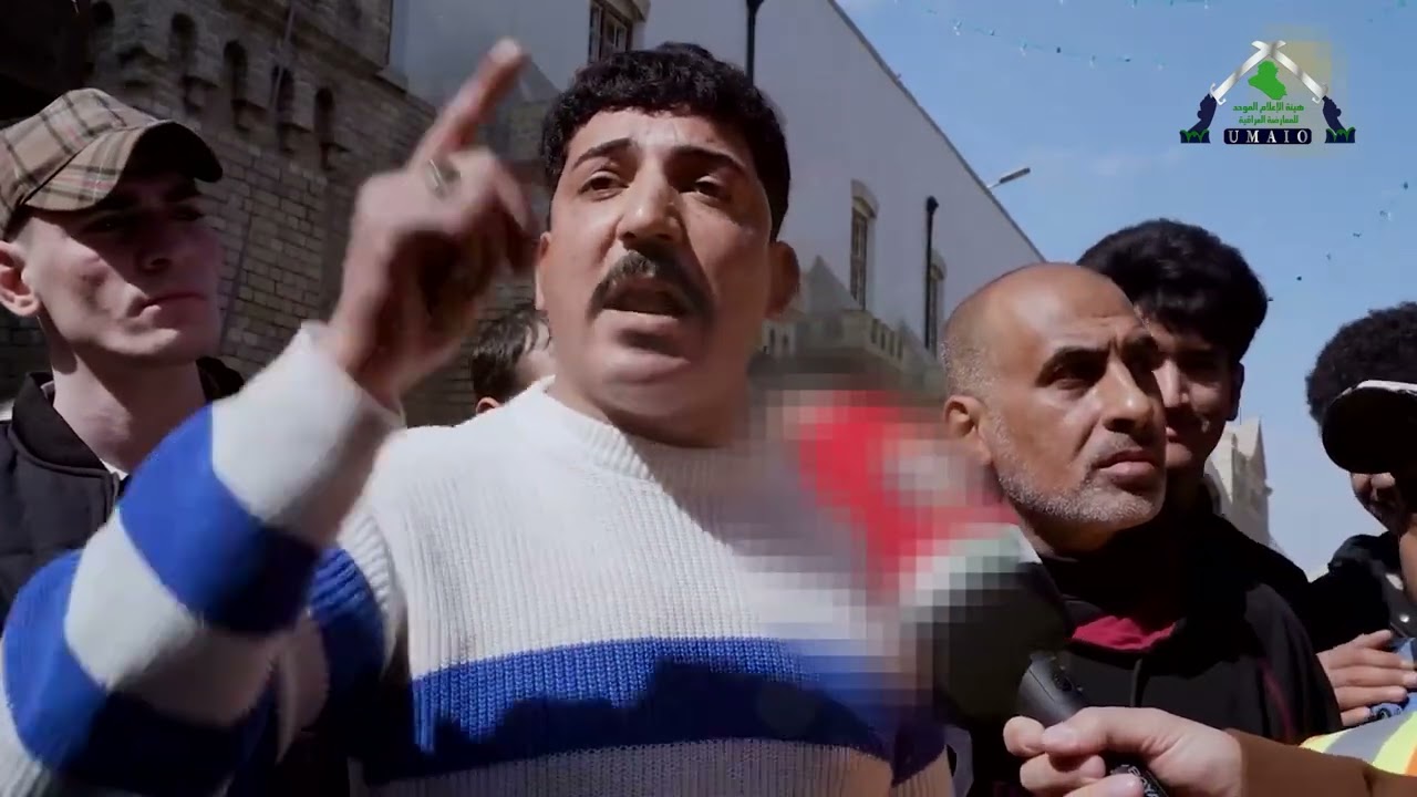 كابشن مستوى الواقع الخدمي المتعثر الذي يشهده العراق وخاصة في محافظات الوسط والجنوب