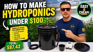DIY Outdoor Hydroponics (Under $100) Step-by-Step