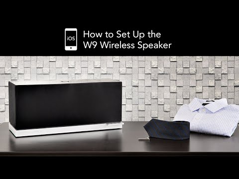 How to Set Up the Definitive Technology W9 Wireless Speaker - iOS Device