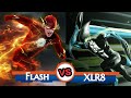 Flash VS XLR8 : Complete Fight || In Hindi ||