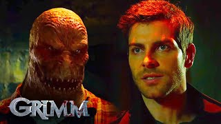 Nick Fights VS Alligator-like Wesen | Grimm