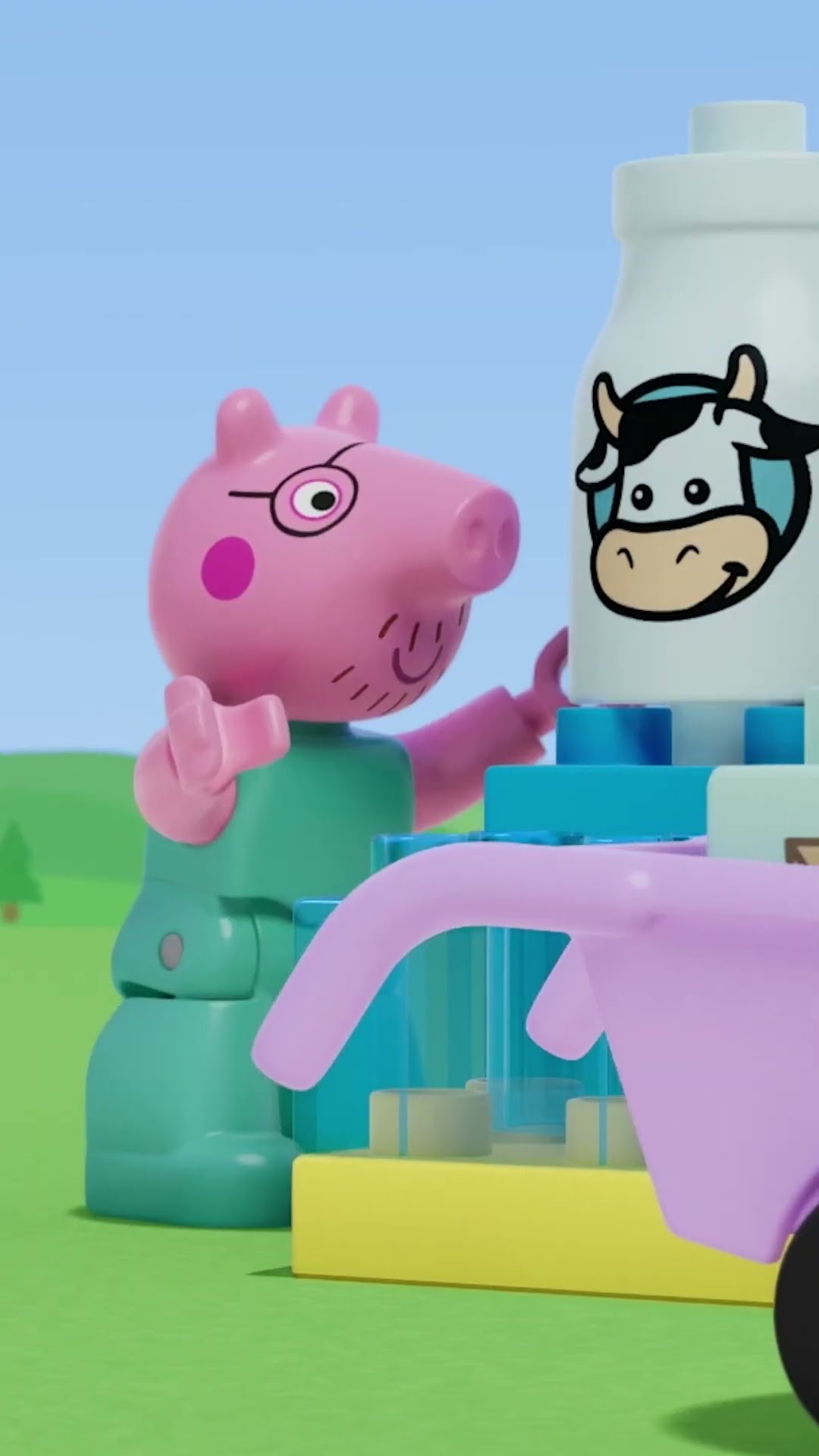 Canção da Lista de Compras #Shorts #PeppaPig #LEGODUPLO