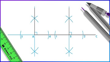 How to draw a Perpendicular line.
