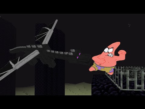 Patrick kills the Ender Dragon