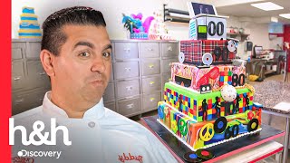 Bolo incrível de cinco andares para relembrar cinco décadas | Cake Boss | Discovery H&H Brasil