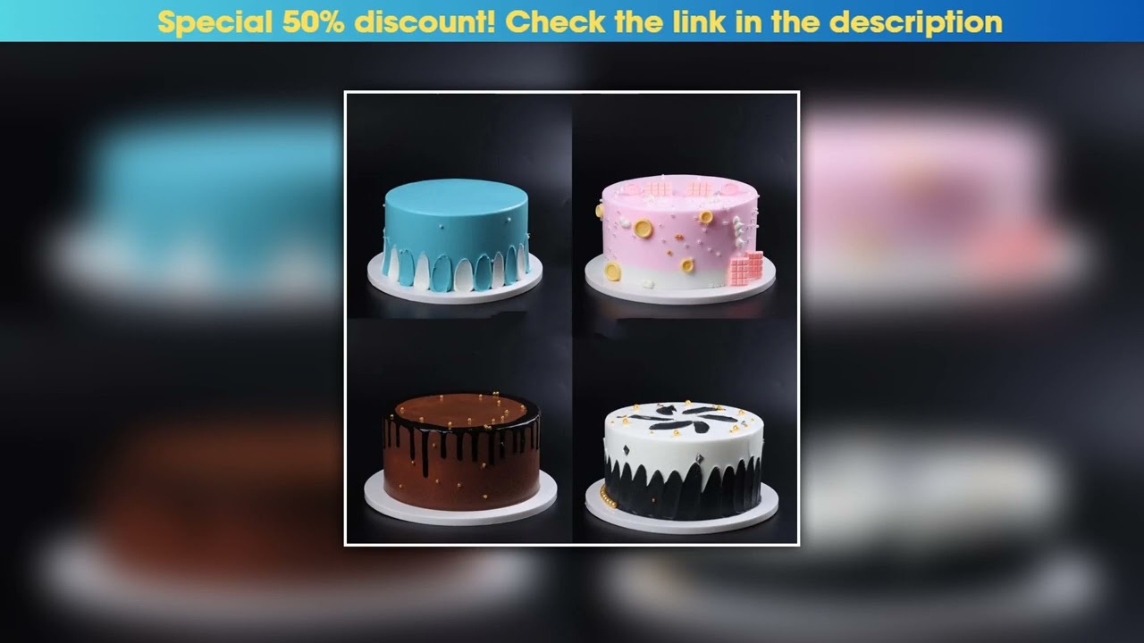 Exclusive 6-8 Inches Simulation Cake Model Cake Decorating Tools Mold Plastic DIY Fake Cake Nude Wi