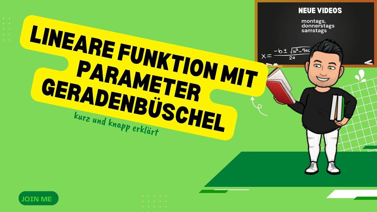 lineare Funktion mit Parameter Geradenbüschel als Möglichkeit der