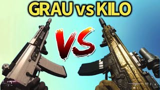 GRAU vs KILO Warzone Comparison! In-Depth Stats and BEST Class Setup Guide