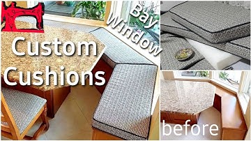 BayWindow Boxed Cushions.. Banquette..