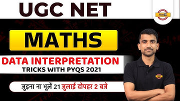 Ugc Net Paper 1 Mathematics Classes | Ugc Net Math Data Interpretation PYQ, Tricks | Chiranjeev Sir