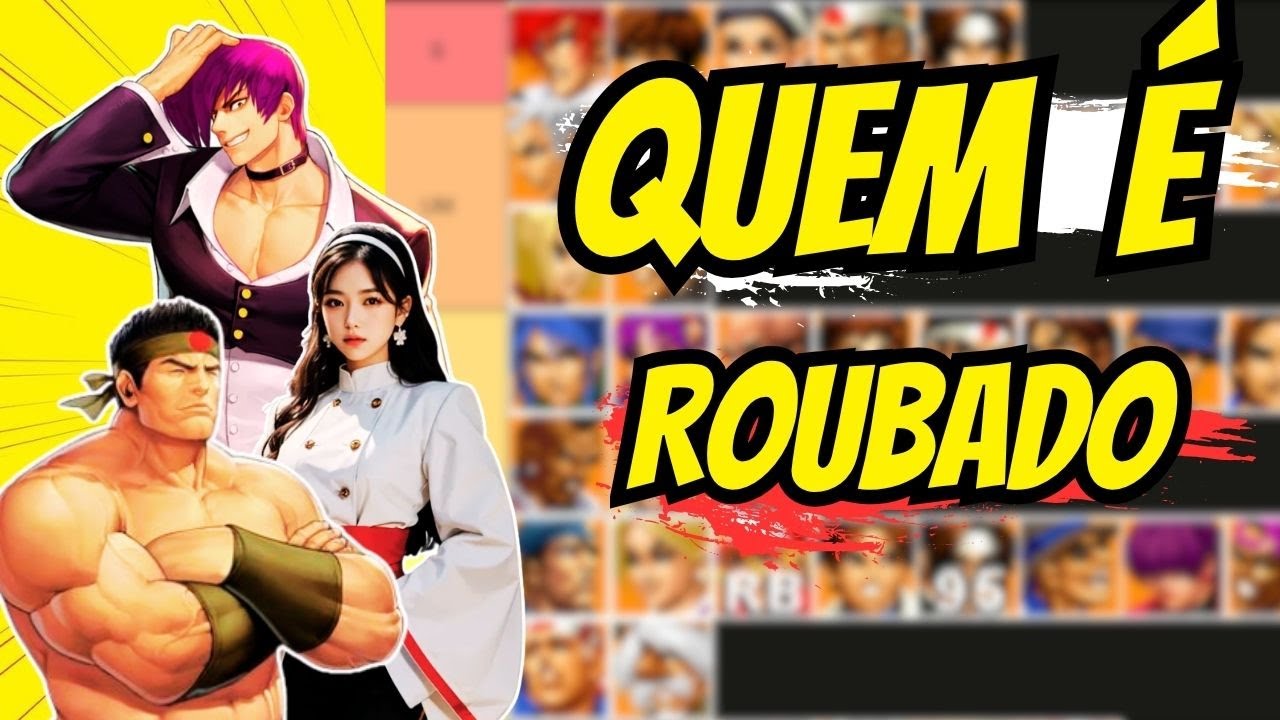 QUEM É O MAIS FORTE ? MINHA TIER LIST DEFINITIVA DE KOF 98