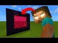 How to make a portal to the herobrine dimension in minecraft