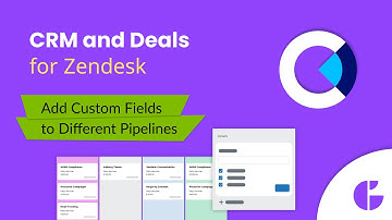 Create Custom Fields in CRM and Kanban App for Zendesk