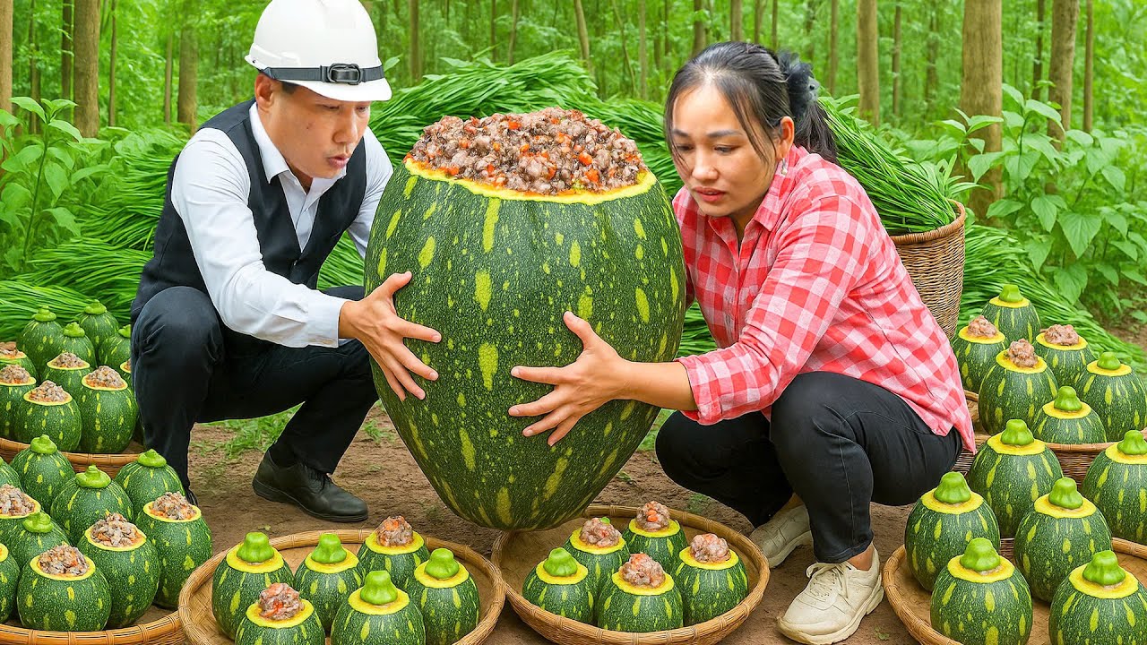 How to Make Meat-stuffed Pumpkins with my Family, Husband Returned and Told Us His Business Story