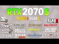 RTX 2070 Super + Ryzen 5 5600x - Test in 15 Games 1440p