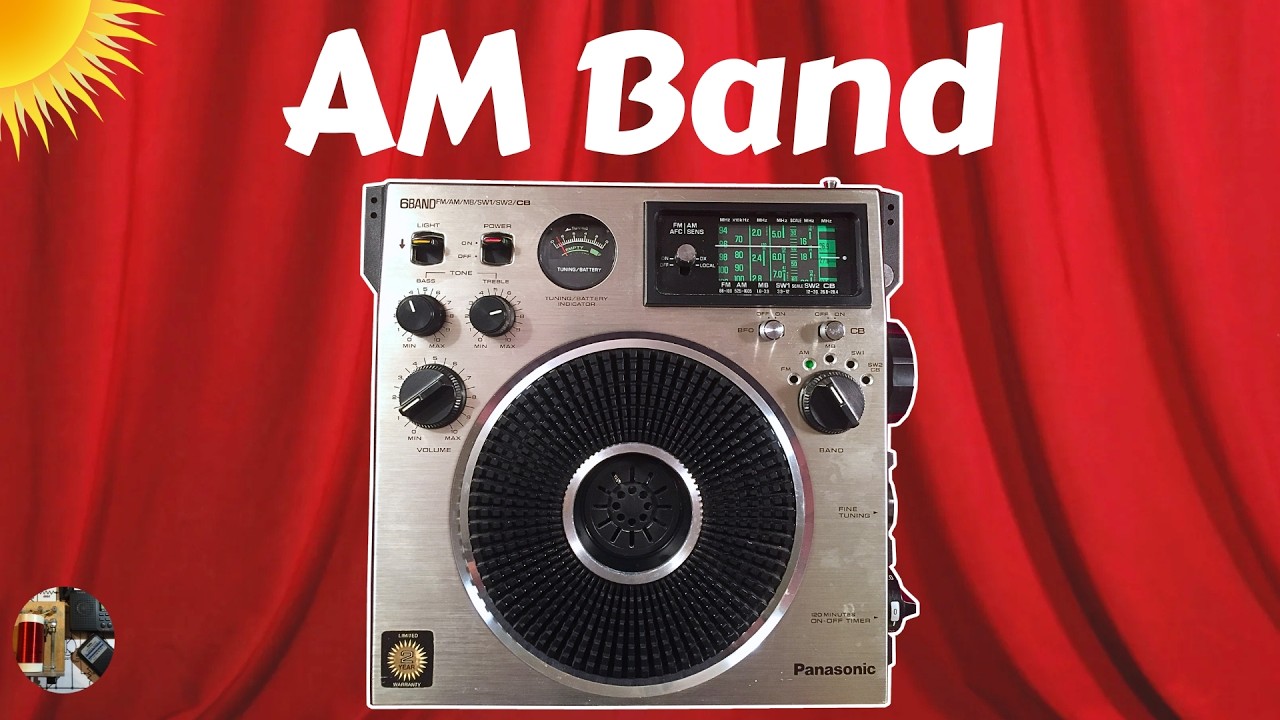 Todd's Panasonic RF-1150 Shortwave Radio Daytime AM Chicago Area