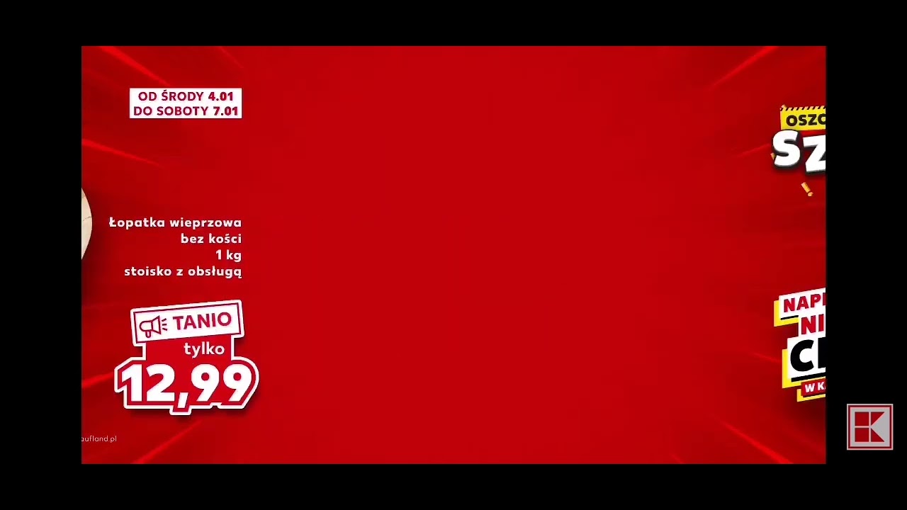 Reklama Kaufland 6.1.2023 15s YouTube