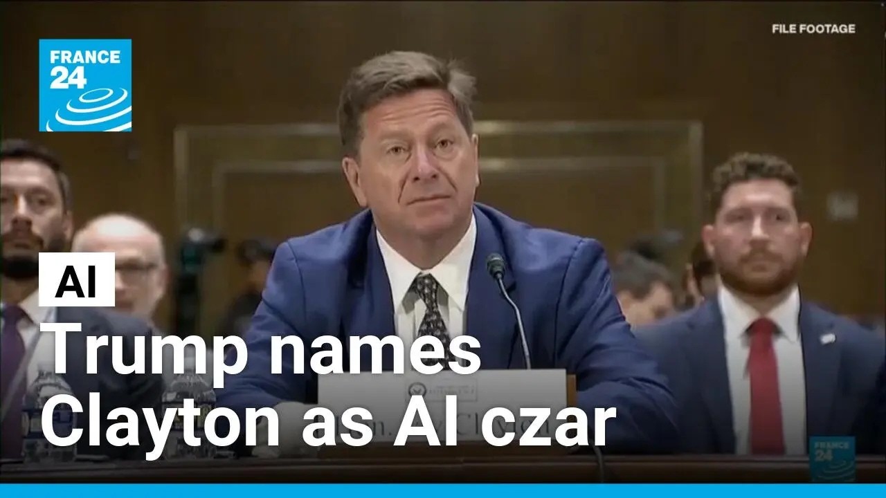 Trump names head of new 'Super Intelligence Force' to oversee AI • FRANCE 24 English
