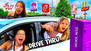 SINGING OUR ORDERS AT THE DRIVE THRU | Triple Charm