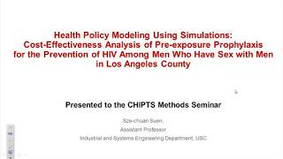 [METHODS] Cost-Effectiveness Analysis of PrEP for Prevention of HIV Among MSM in LA County